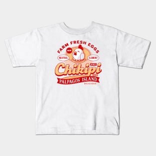 Chikipi Eggs Emblem Kids T-Shirt